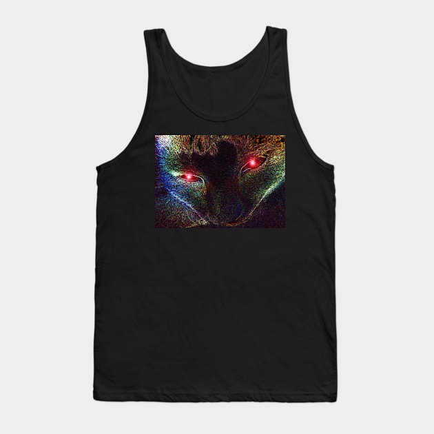 Hell Cat Tank Top by jwwallace